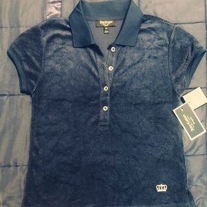 Juicy Couture Black Label  microterry polo